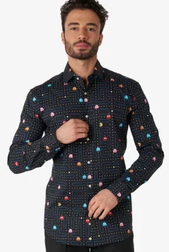 OppoSuits Pac-Man™^Men Casual Shirts