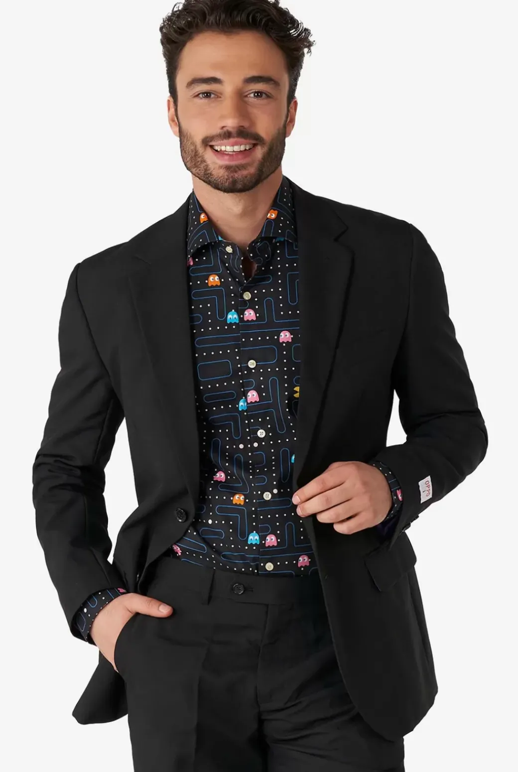 OppoSuits Pac-Man™^Men Casual Shirts
