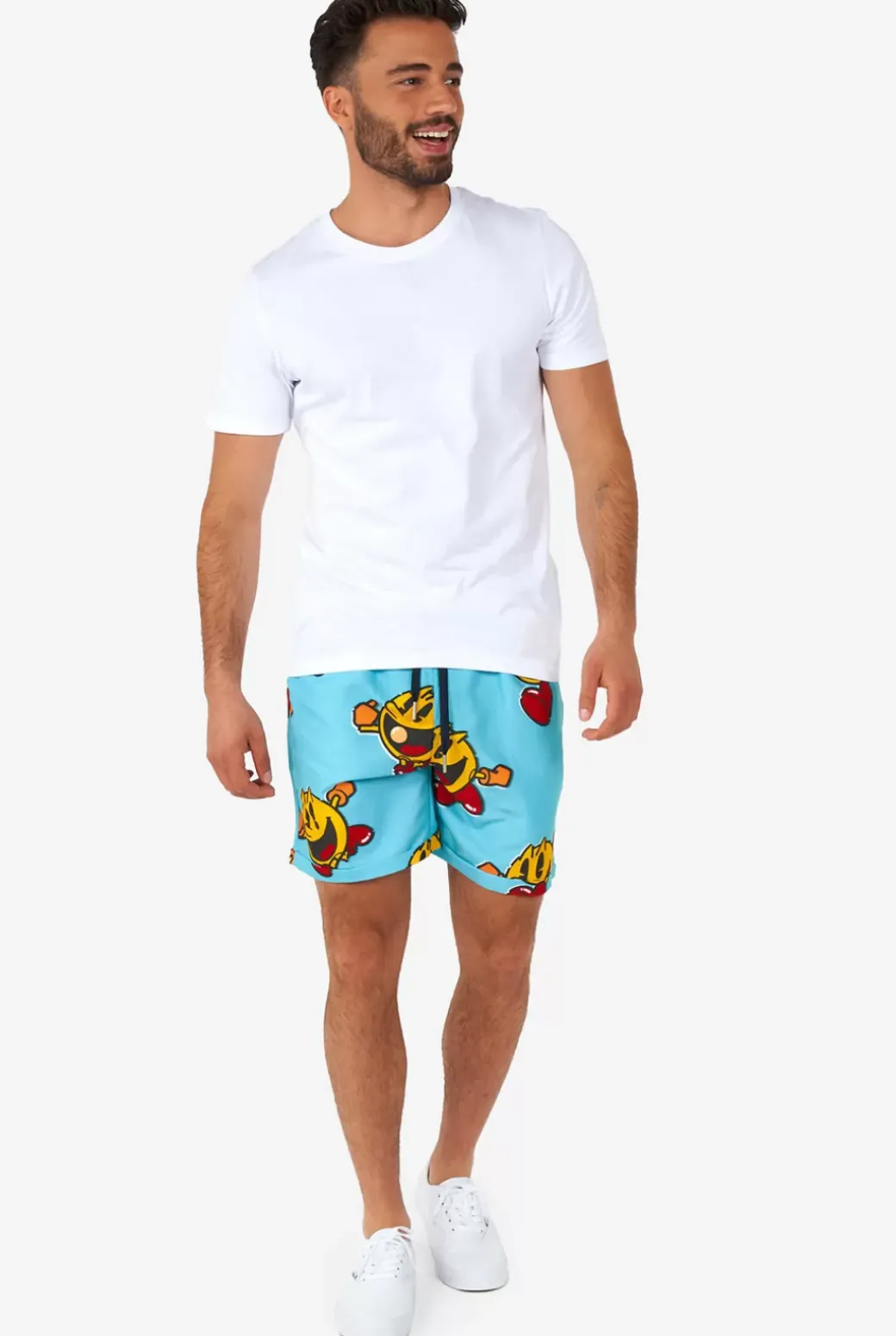 OppoSuits Pac-Man™ Waka-Waka^Men Printed Summer Sets