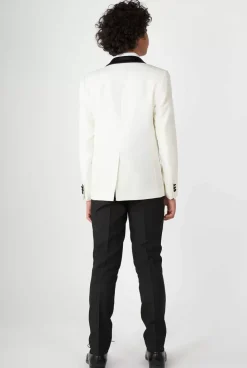OppoSuits Pearly White^Teen Boys Tuxedos