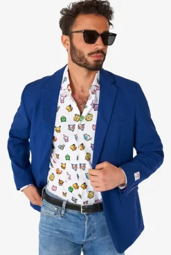 OppoSuits Pixel Pokemon™^Men Casual Shirts