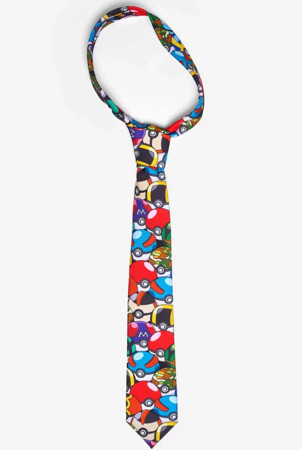 OppoSuits Pokemon™ Tie - Pokeball^ Ties