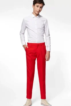 OppoSuits Red Devil^Teen Boys Prom Suits