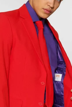 OppoSuits Red Devil^Men Prom Suits
