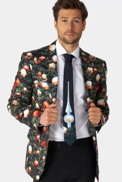 OppoSuits Shine Pine^Men Christmas Suits
