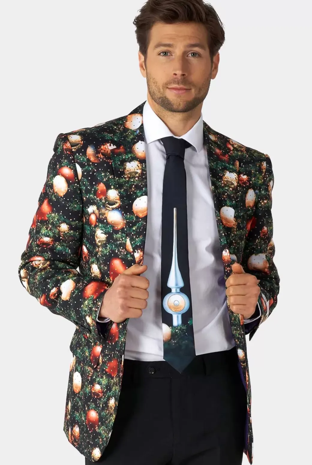 OppoSuits Shine Pine^Men Christmas Suits