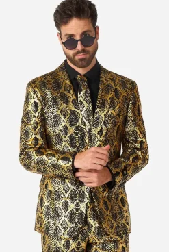 OppoSuits Shiny Snake^Men Prom Suits