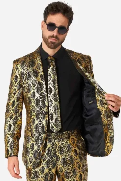 OppoSuits Shiny Snake^Men Prom Suits