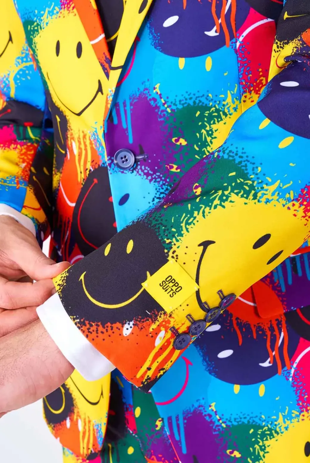 OppoSuits Smiley® Drip^Men Wedding Suits