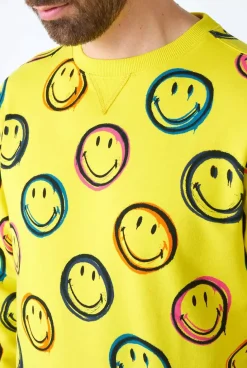 OppoSuits Smiley® Smudge^Men Deluxe Sweaters