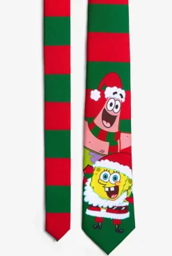 OppoSuits Spongebob™ Tie - Christmas^ Ties