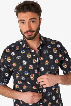OppoSuits Super Mario™ Bad Guys^Men Casual Shirts