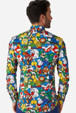 OppoSuits Super Mario™^Men Casual Shirts