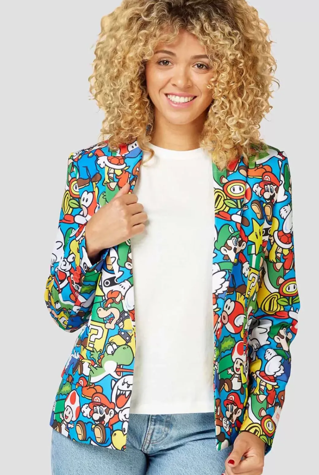 OppoSuits Super Mario™^Women Party Blazers