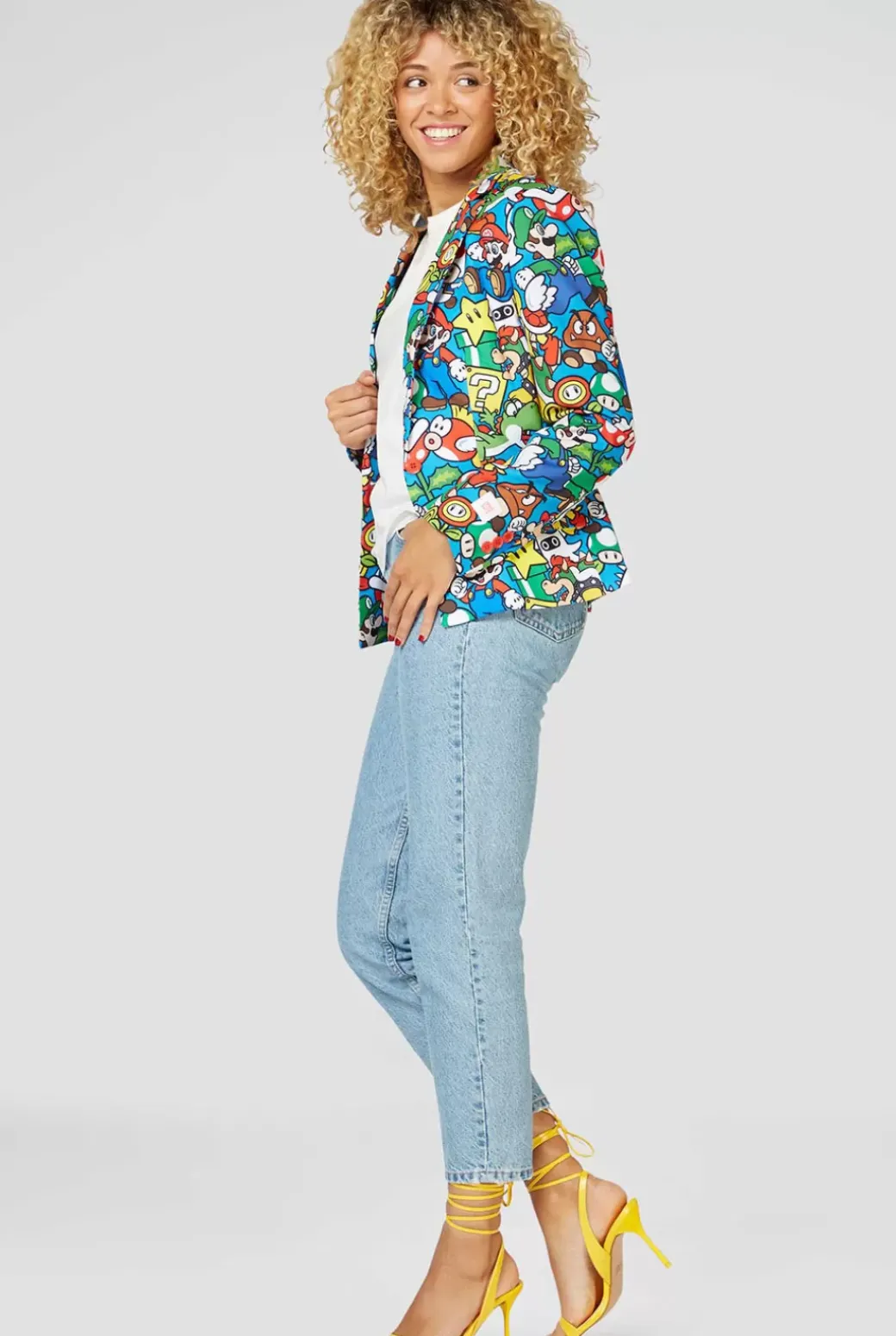 OppoSuits Super Mario™^Women Party Blazers