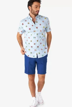 OppoSuits Super Mario™ Icons^Men Casual Shirts