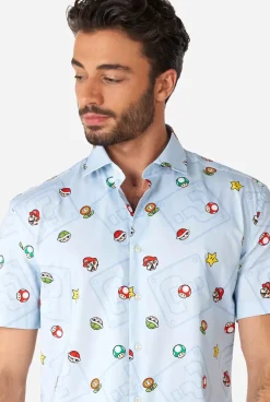 OppoSuits Super Mario™ Icons^Men Casual Shirts