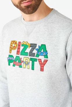 OppoSuits Tmnt™ Pizza Party^Men Deluxe Sweaters