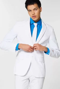 OppoSuits White Knight^Men Prom Suits