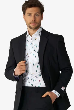 OppoSuits Winter Sprinter^Men Christmas Shirts