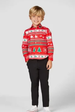 OppoSuits Winter Wonderland^Boys Christmas Shirts