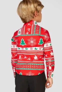 OppoSuits Winter Wonderland^Boys Christmas Shirts