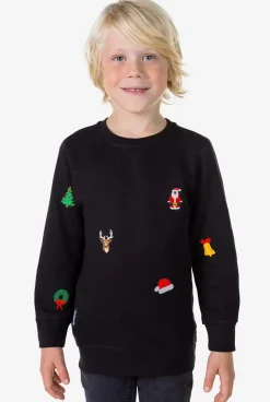 OppoSuits X-Mas Icons - Black^Boys Sweaters